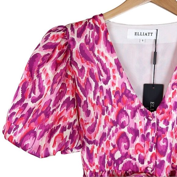 NWT Elliatt Heartfelt Dress Pink - Picture 7 of 12